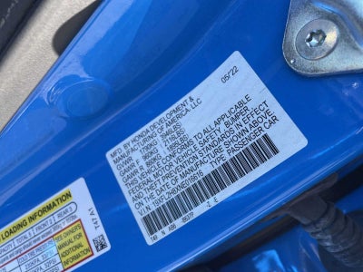 2022 Honda Civic Hatchback Sport