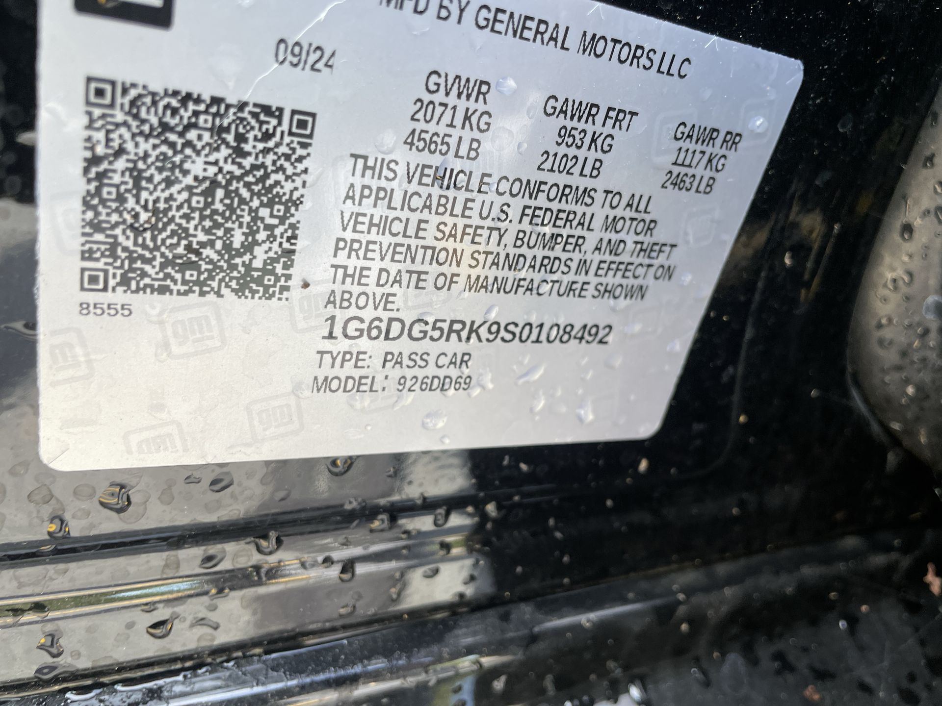 2025 Cadillac CT4 Sport