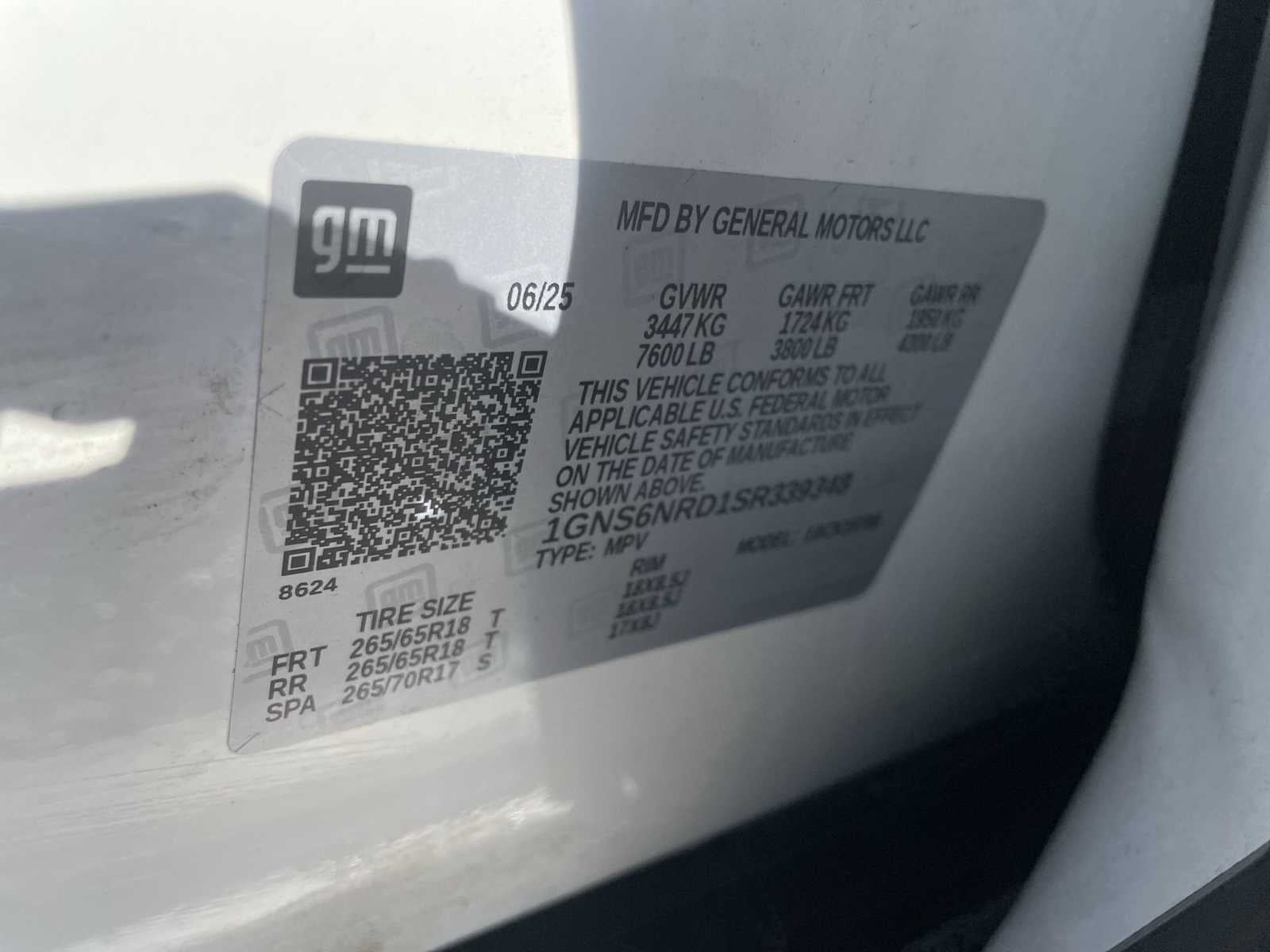 2025 Chevrolet Tahoe LT