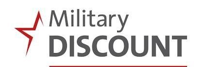 military discount logo